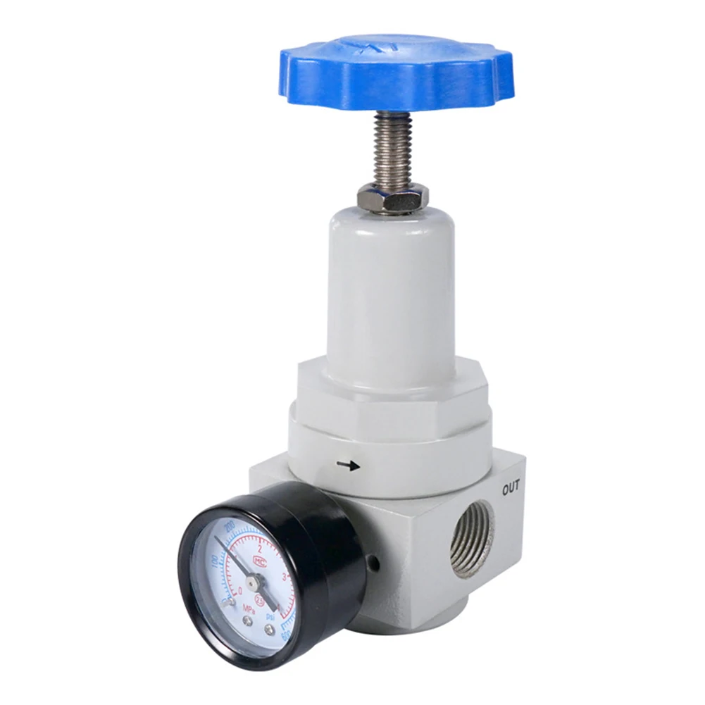 1pc High Pressure Reducing Valve Fpr Air Compressor Air Pressure Regulating Valve Power Tool Replacement Accessories