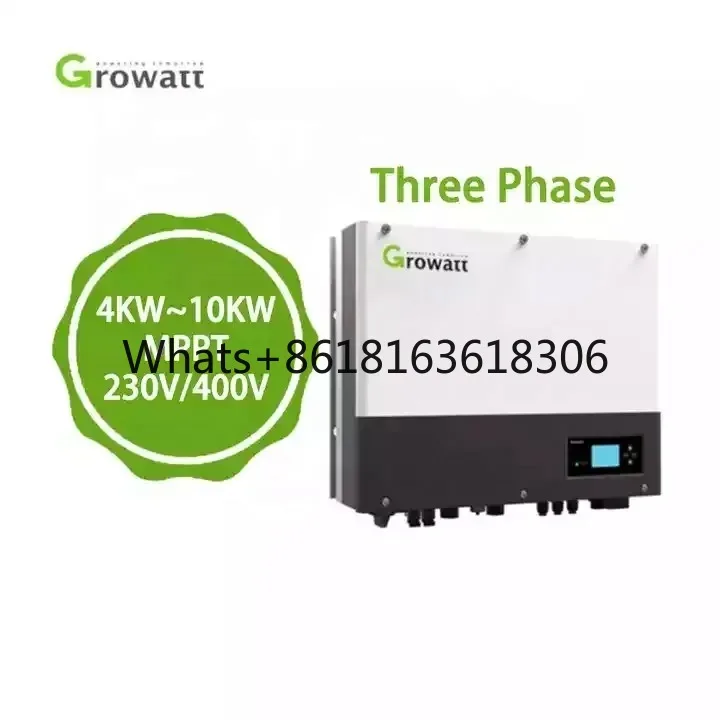 Growatt Hybrid Solar Inverters 5KW 6KW 8KW Inverter SPH10000TL3 BH-UP for 10KW   System