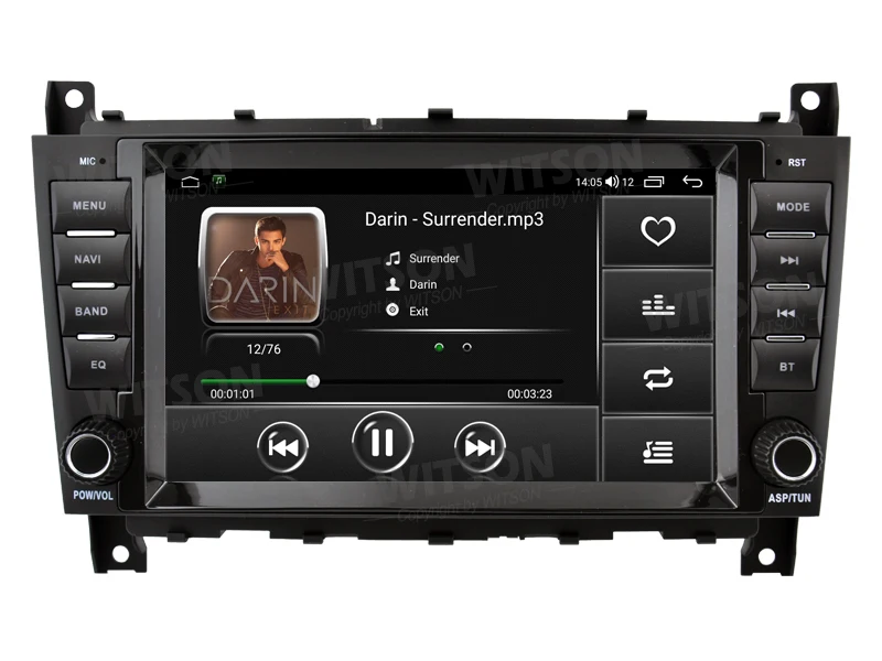 WITSON Android Авто Стерео Для Mercedes Benz C CLASS C Class W203 W209 C230 2005-2009 GPS Carplay Авто Радио Navi Мультимедиа