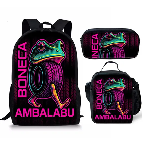 Imagen 2 del producto Nueva mochila italiana Brainrot montaña y mar clásica con palo de madera extranjera, mochila transpirable y duradera, bolsa de comida, bolsa para bolígrafos