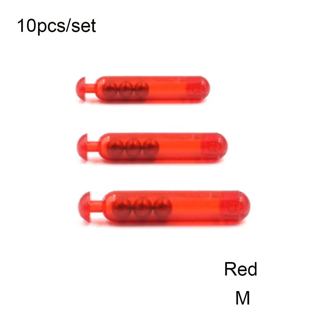 10pcs Hot PE Tube Attract Fish Fishing Rattles Insert Tube Baits DIY Tools Shake Attract Tie Tying Sound Bar
