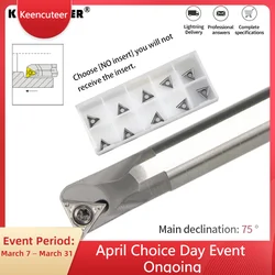 HSS turning tool lathe boring bar small diameter deep hole boring cutter H08K-STUCR09 H10K-STFCR09/11 for Carbide Inserts TCMT