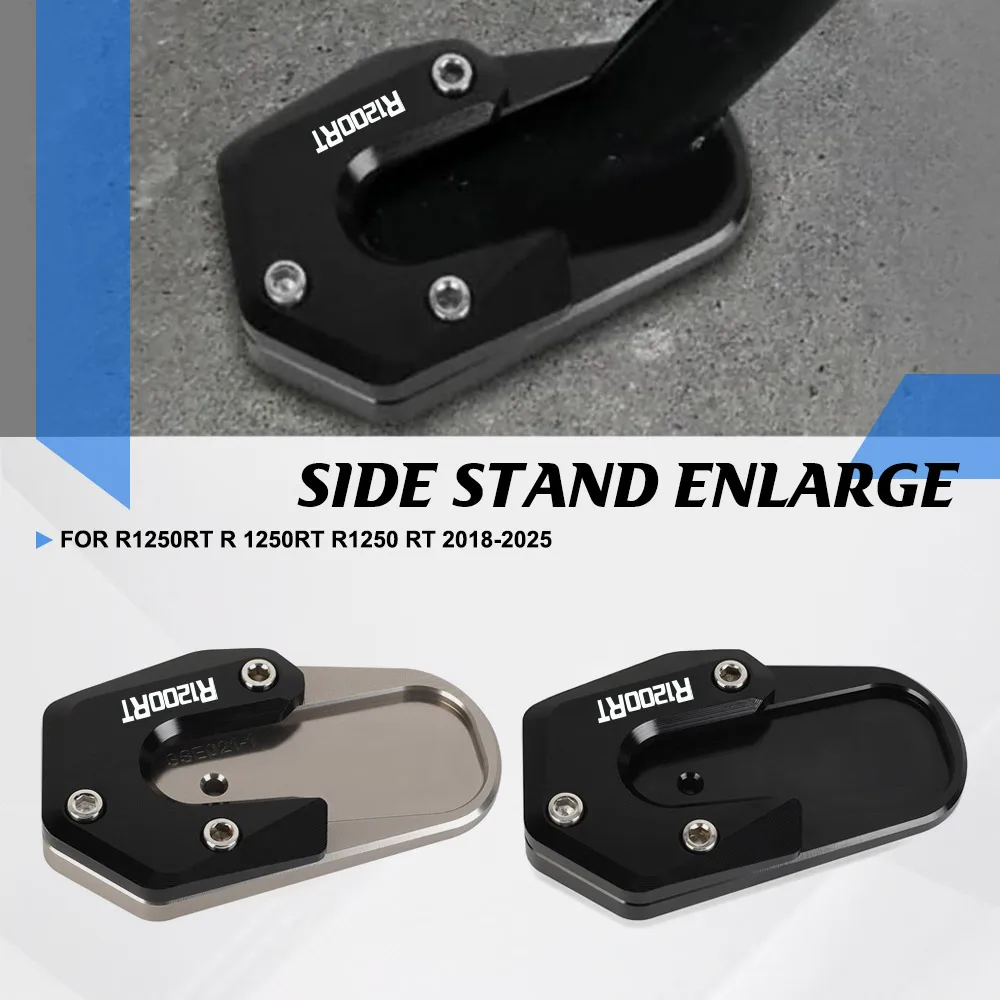 

For BMW R1250RT R 1250RT R1250 RT 2018-2025 Side Stand Enlarge Extension Kickstand Foot Pad Support R1200RT R 1200RT R1200 RT