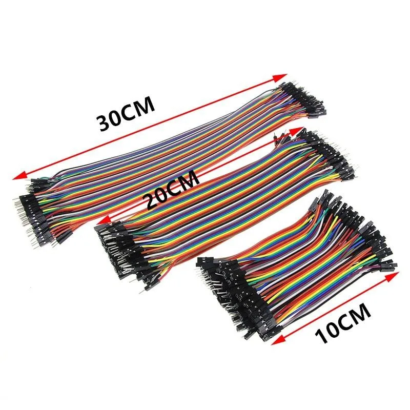 40Pin Dupont Cable Jumper Wire Breadboard 10CM 20CM 30CM Female TO Female Male TO Male Female TO Male Insulation Copper Wire