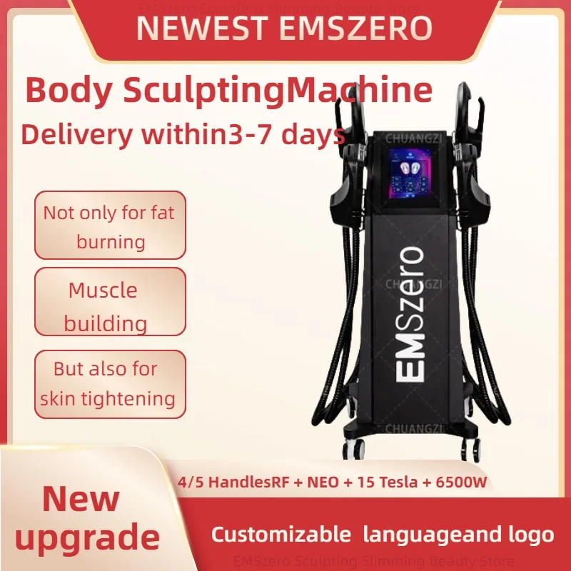

EMSZERO PRO Ultra Therapy 15 Tesla 6500 Вт Hiemt для похудения EM Стимуляция мышц тела Профессиональная машина NEO.