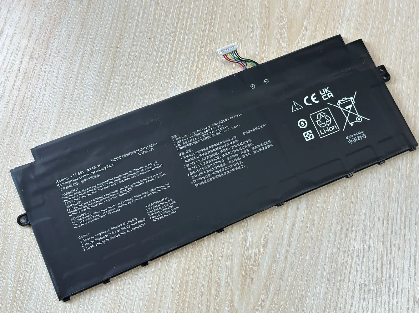 C31N1824 Laptop Battery for ASUS Chromebook Flip C434 C434T C434TA C434TA-AI0041 C434TA C425TA C433T DS384 DS384T DSM4T
