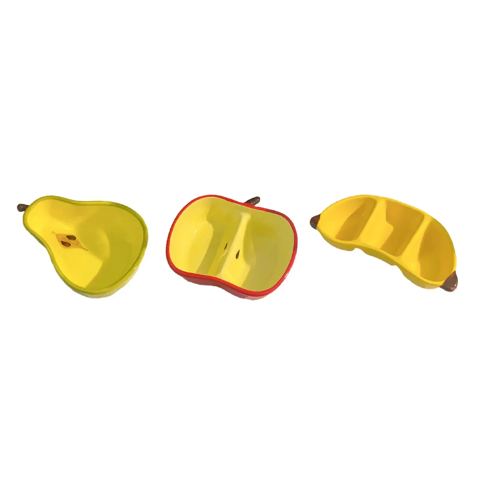 Cute Fruit Shaped Plate Small Dip Sauce Dish for Salad Condiments Restaurant