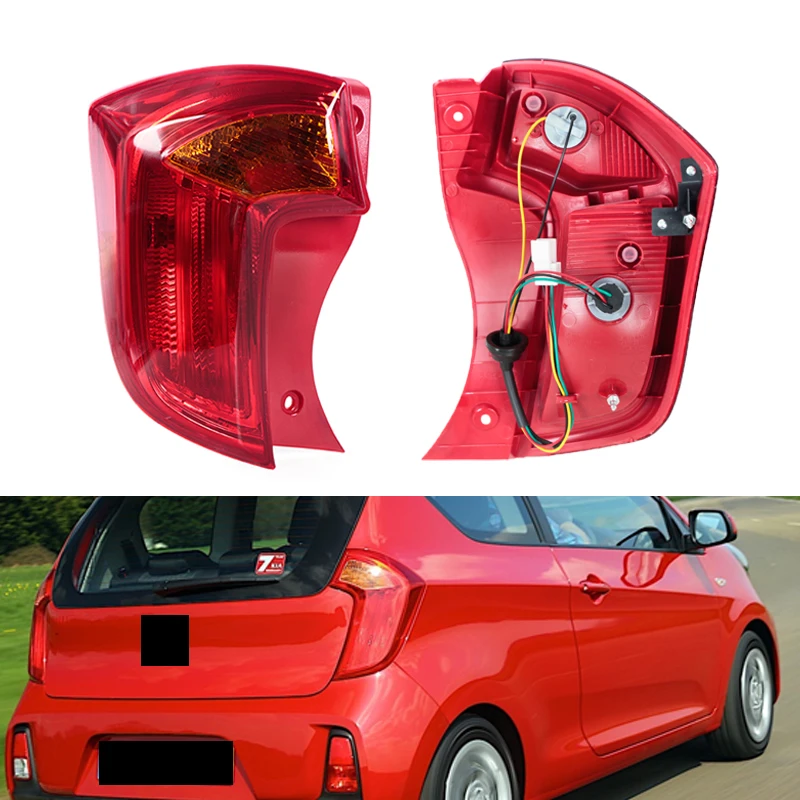 

Car Tail Light Rear Stop Lamp For Kia Picanto 2012 2013-2016 Stop Light Turn Signal Lamp Brake light Reflector Car Accessories