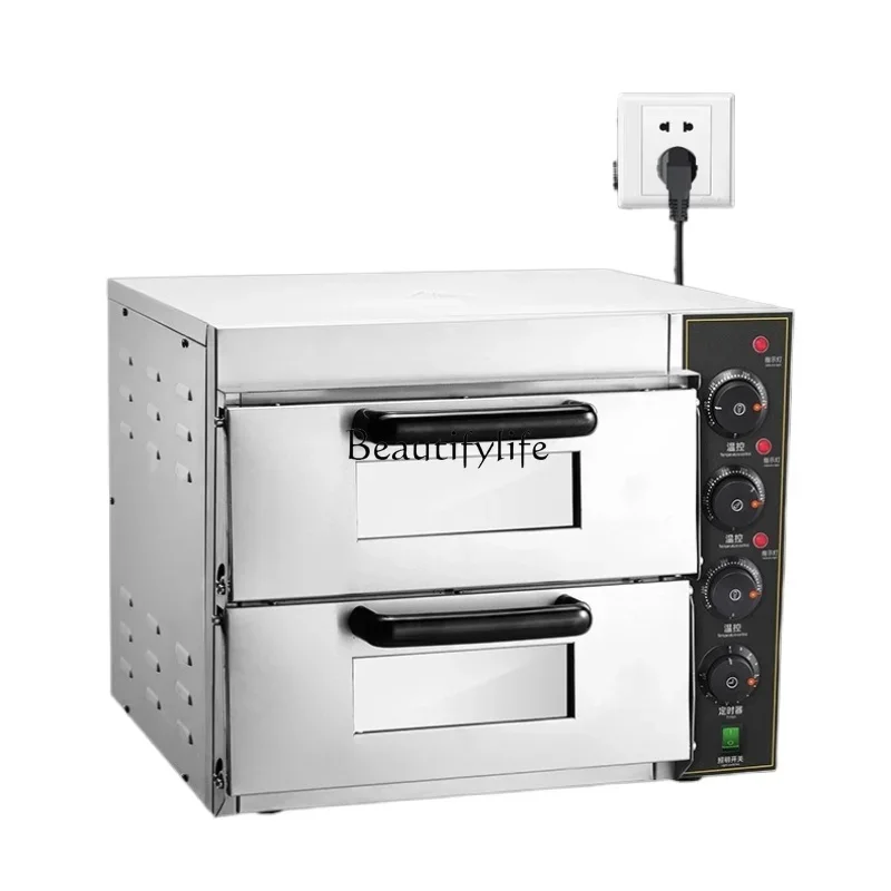 

FG10Commercial pizza oven, electric oven, double-layer slate, large-capacity chicken wings, egg tarts, private room baking