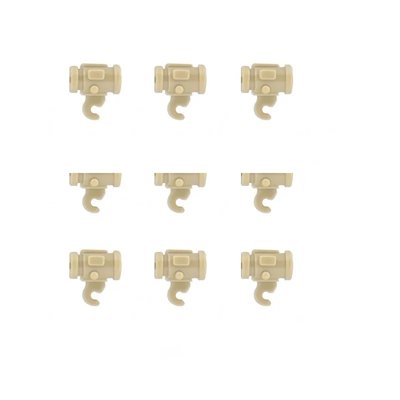 Militär 9-teiliges SD-23 Nachtsicht-Waffen-Set SWAT Spezialeinheiten Mini-Actionfiguren Zubehörteile Bausteine Spielzeug für Jungen – Detail 7