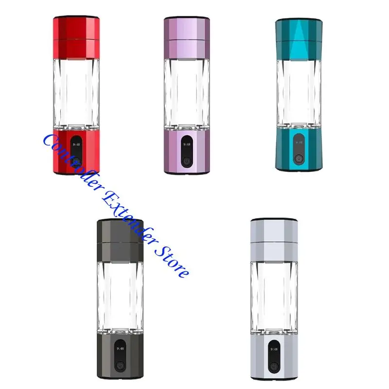 

N84B Hydrogen Water Bottle Hydrogen Water Ionizer Machine Generator 10000PPB Rechargeable Hydrogen Rich Water Glass Health Cup