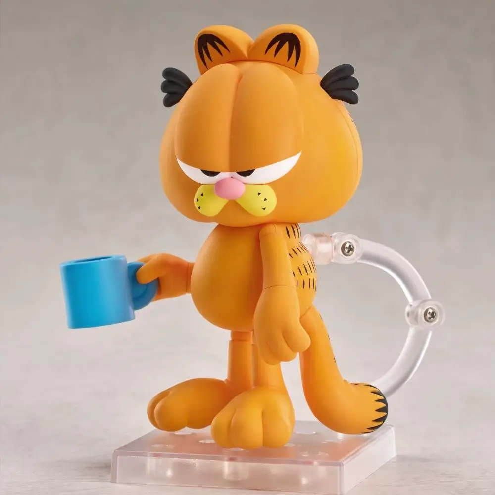 Auf Lager Original Good Smile Nendoroid 2638 The Garfield Show Garfield GSC Anime Actionfiguren Modellspielzeug
