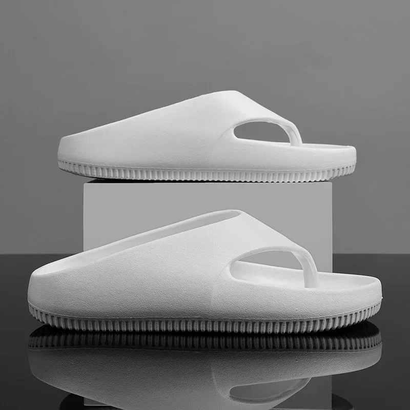 New Arrivals Unisex Platform Slippers Slip On Breathable Water Beach Slides Lightweight Summer Flip Flops Heel-Height About 4CM
