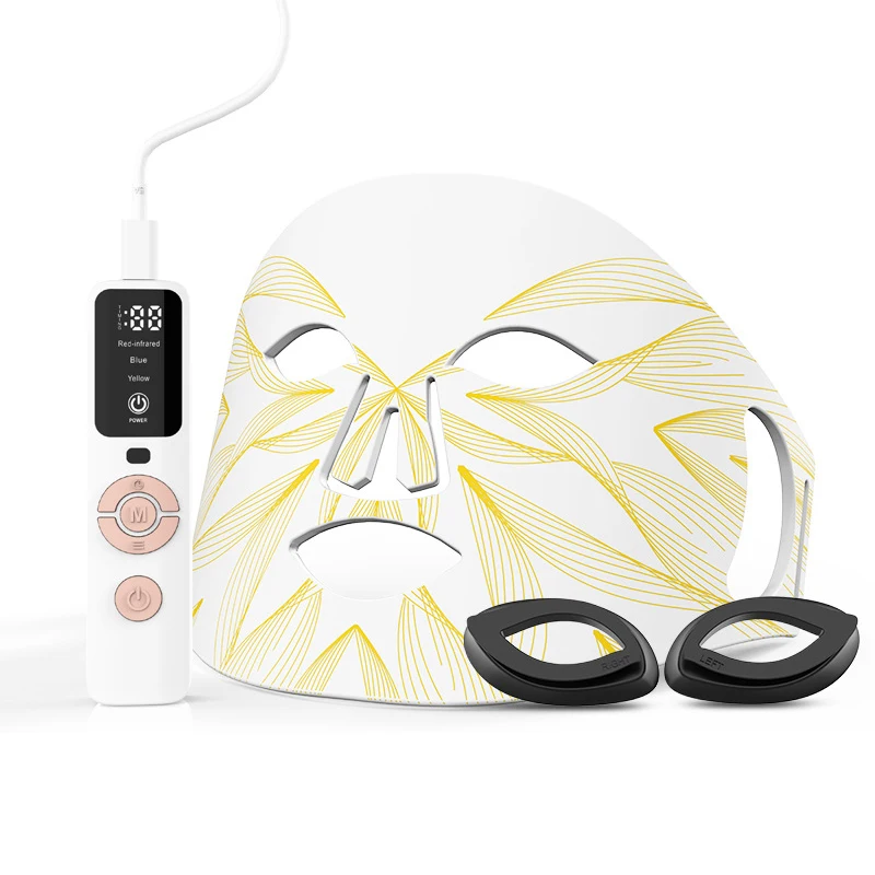 

Factory Supply Skin Rejuvenation Therapy Machine 7 Colors Face Mask Skin Care Infrared Home Use Beauty LED Facial Masks