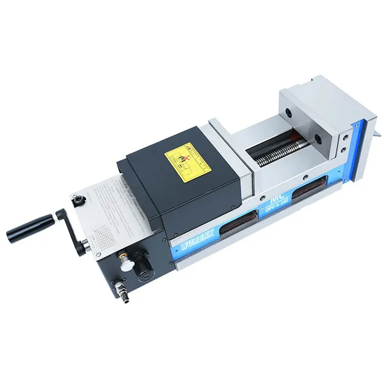 

DPV-6-250 Pneumatic Vise Precision Angle Fixed Power Vise MC Hydraulic Vice Cnc Milling Machine Rapid Clamp Vise