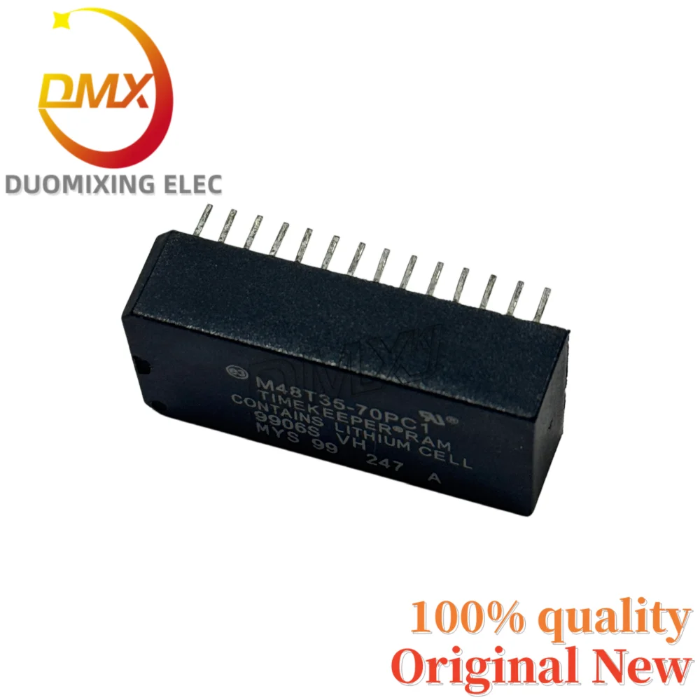 1-5PCS/LOT M48T35Y M48T35Y-70PC1 Counter Memory IC DIP-28 Package Chip