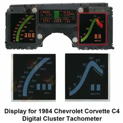 LCD Display for 1984 Chevrolet Corvette C4 Digital Cluster Tachometer