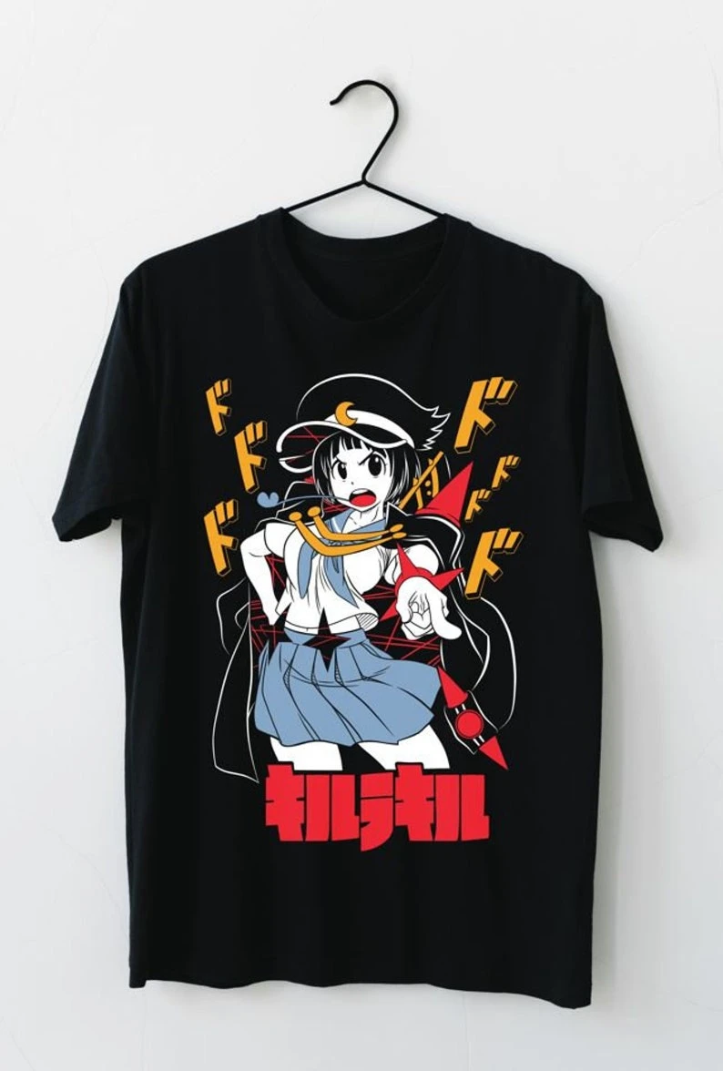 Unisex Kill La Kill Ryuko Matoi Anime T-Shirt, Manga Waifu Shirt