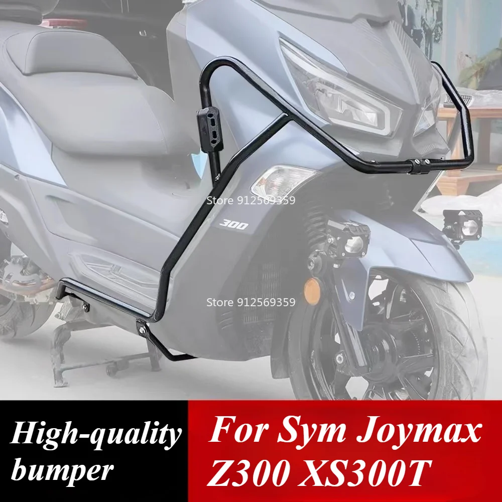 Motorcycle Front Guard Crash Bar Fit Frame Bumper Fairing Protector Bar Modification Accessories Fit for Sym Joymax Z300 XS300T