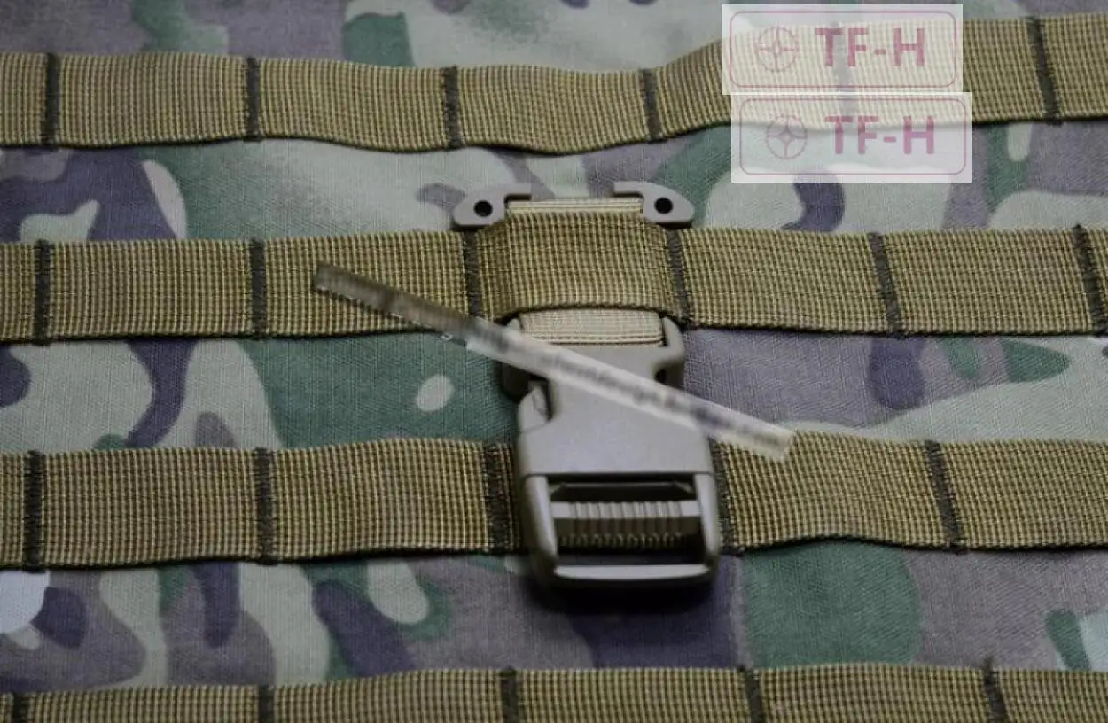 Short/Long Style Tactical Molle System Accessories Webbing Strap T-Shaped Molle Fixed Expansion Buckle Connecting Buckle