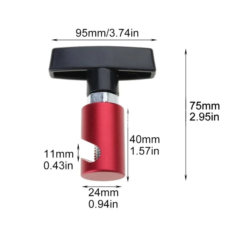 U1JF Automotive Lift Support Clamps Metal Shock Strut Stoppers Retainer Car Hood Strut Fixing Clamps for Vehicle Maintenance - Image 6