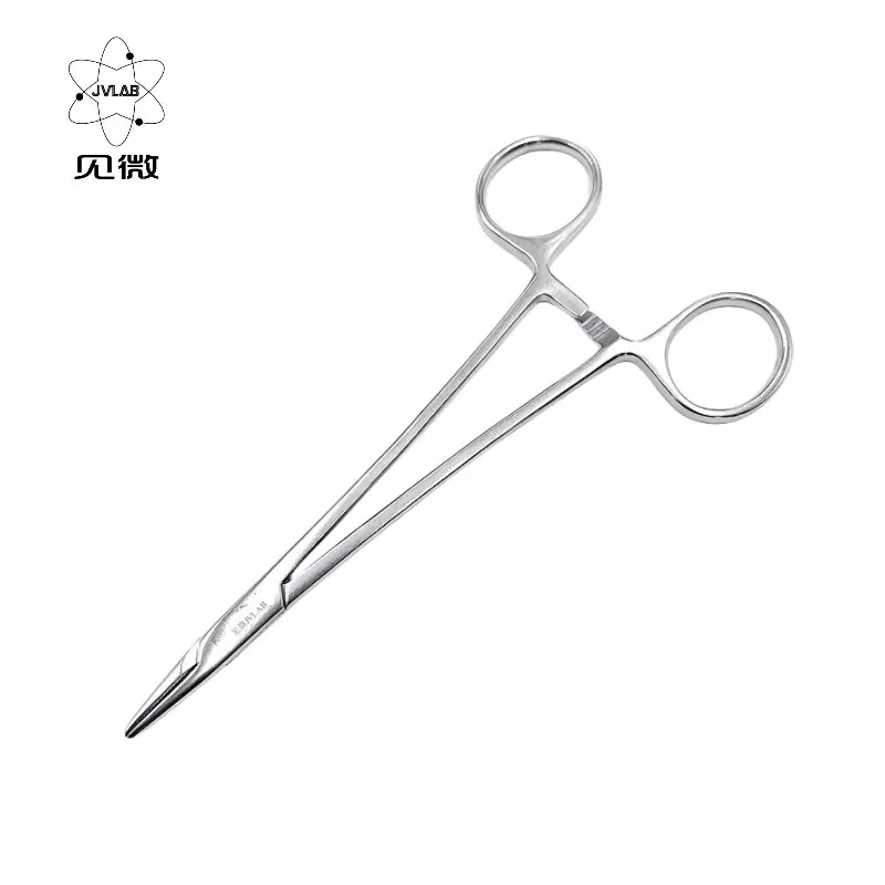 

Needle Clamp Holder Stainless Steel Medical Stitching Forceps Surgical Pliers For Holding Suture Needle 140 mm 1 / PK