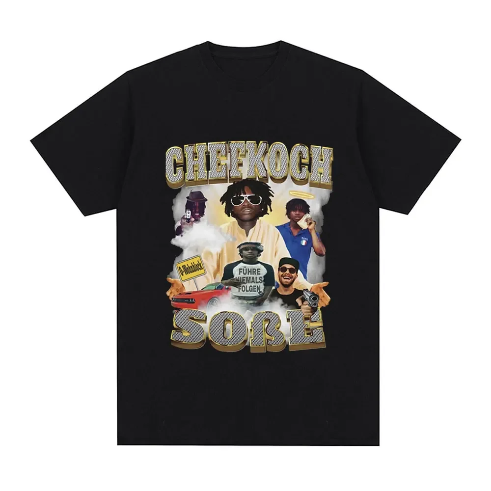 

Rapper Chief Keef Graphic Tshirt Women's Fashionand AestheticCool Short sleeved Tshirt Casual Extra LargeTshirt Street Clothing