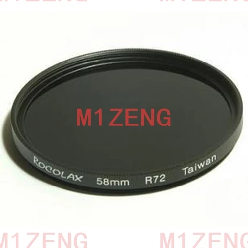 30 37 43 49 52 55 58 62 67 72 77 82mm 550 590 630 650 680 720 760 850 950 1000nm IR Infrared Infra-Red lens Filter for dv Camera