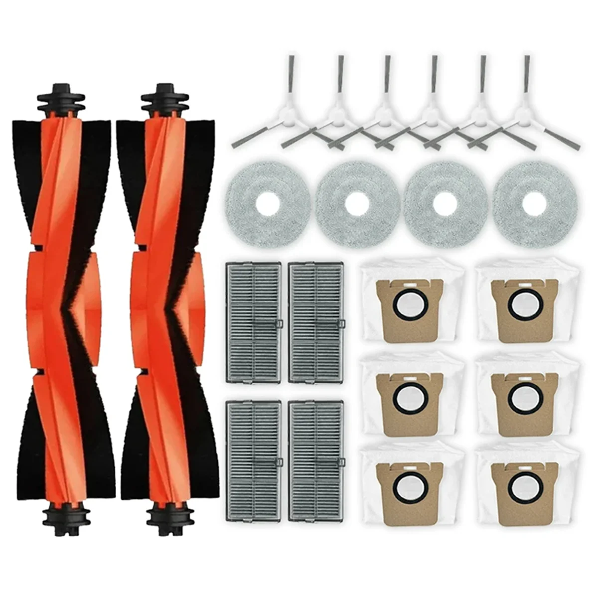 สําหรับ M30S D103CN อุปกรณ์เสริมวัสดุสิ้นเปลืองหลักแปรงด้านข้าง HEPA FILTER Mop ผ้าฝุ่นเปลี่ยนชิ้นส่วน