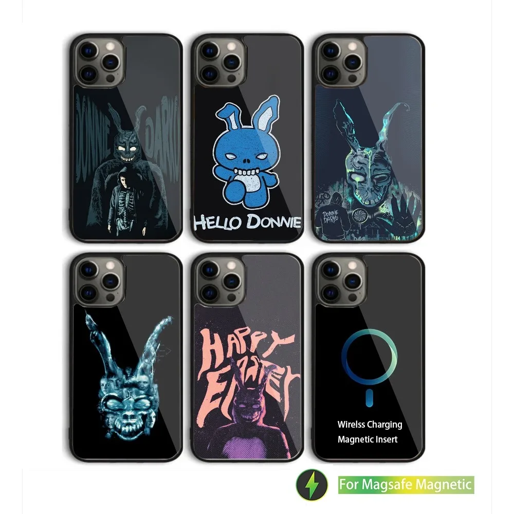 D-Donnie Darko Phone Case For iPhone 15,14,13,12,11,Plus,Pro,Max Mini Magsafe Magnetic Wireless Charging