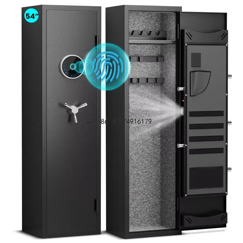 wmwmnu Biometric Fireproof Commercial Safe Quick Access Large Capacity Advanced Fingerprint Digital Keypad Lock HomeODM OEM