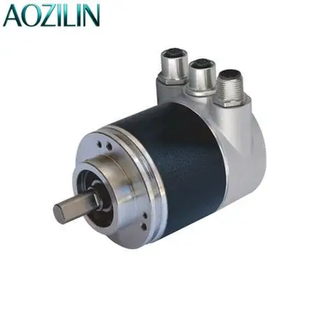 AOZILIN EVM58N-011IZR0BN-1213 Industrial Absolute Rotary Position Encoder Built-in Dual Port Switch Support Network Loop