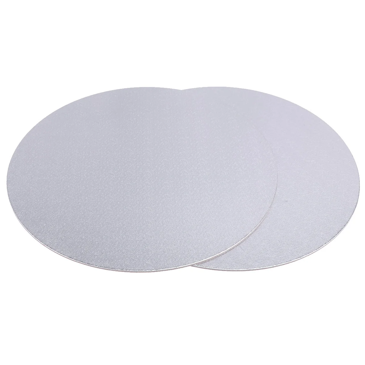 

10pcs 12 Inch Board Round Silver Waterproof Aluminum Foil Base For Cake Decorating Party Dessert Display Cake Serving Base