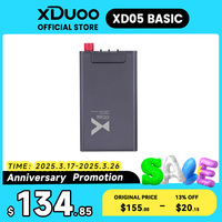 Xduoo XD-05 Basic Terminal Decoding Headphone Amplifier with ESS9018K2M DAC 384KHz DSD256 XD05 Basic
