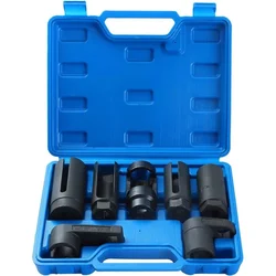 7pcs Auto Repair Diesel Oxygen O2 Tubing Sensor Socket Set Tools Kit
