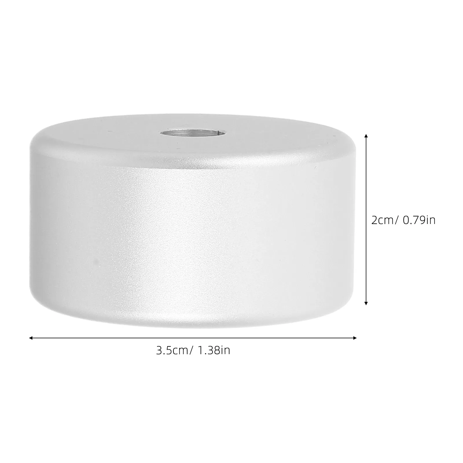 Record Stabilizer Weight Disc Stabilizer Clamp for 7 Inch Vinyl Enhance Tracking Accuracy Prevent Edge Lift Turntable Accessory