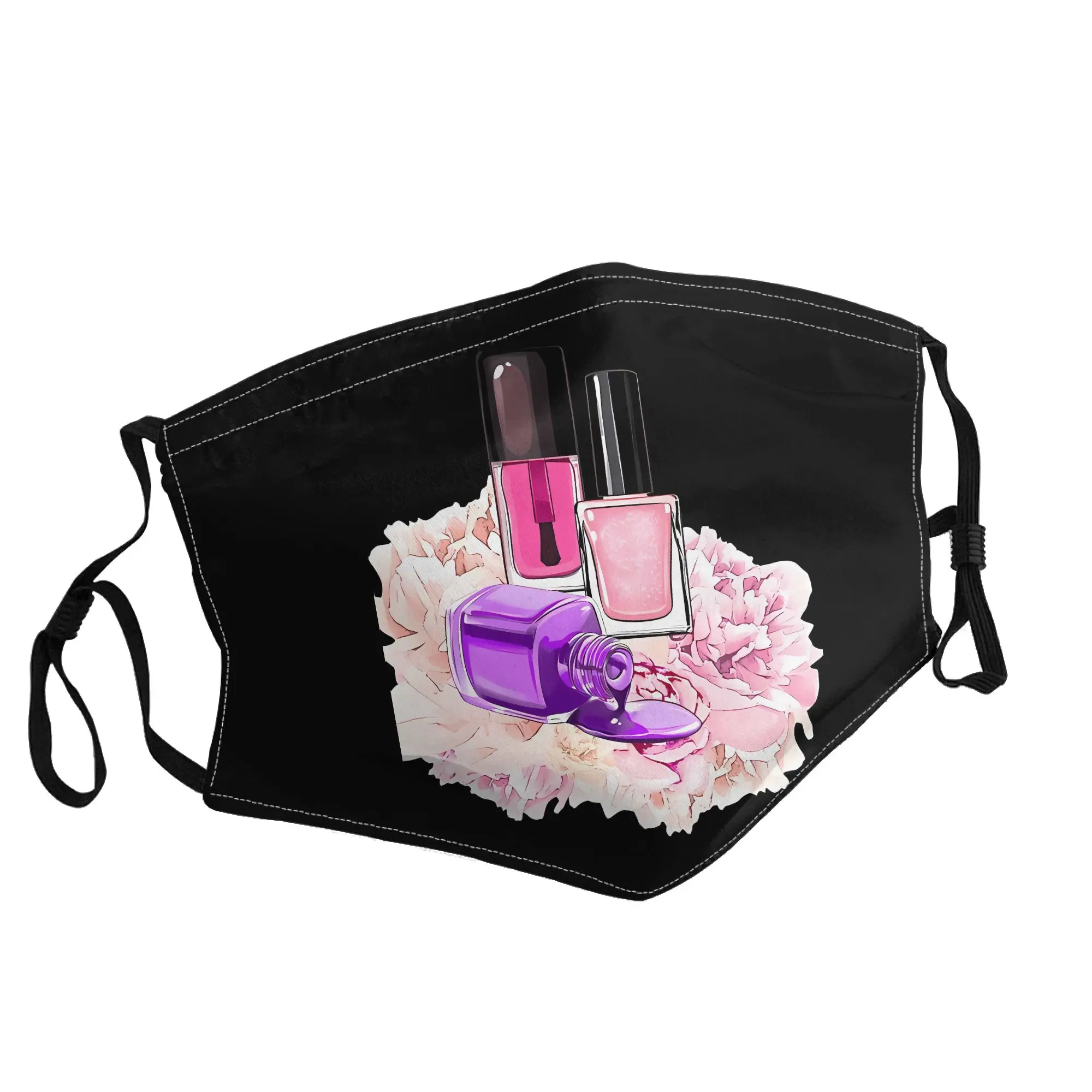 

Nail Manicure Manicurist Nail Polish Mask Unisex Outdoor Fashion Printed