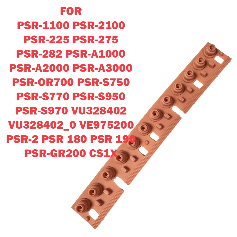 Key Contact Conductive Strip For YAMAHA PSR 2 180 190 1100 2100 225 275 282 A1000 A2000 A3000 OR700 GR200 S750 S770 S950 S970