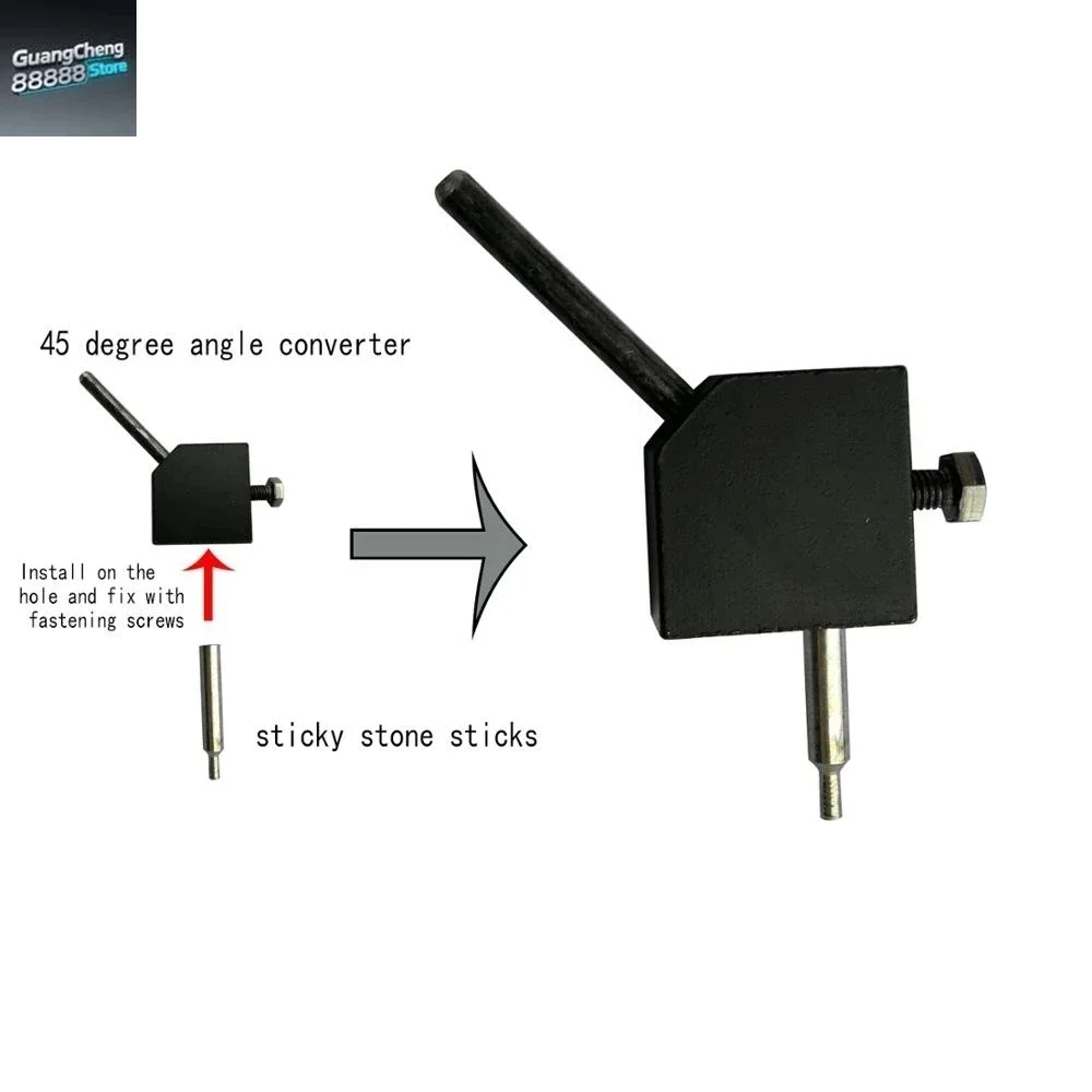 

Угловая машина для полировки - преобразователь углов 45 градусов. Инструменты для поверхностного шлифования.