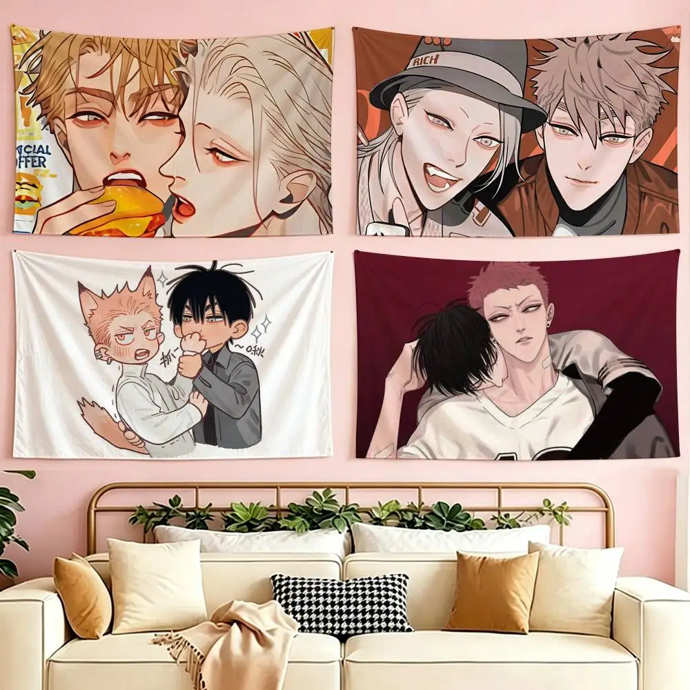 

19 Days BL Anime flag Suitable For Party Club Outdoor Interior Wall Decoration Banner Fans Gift