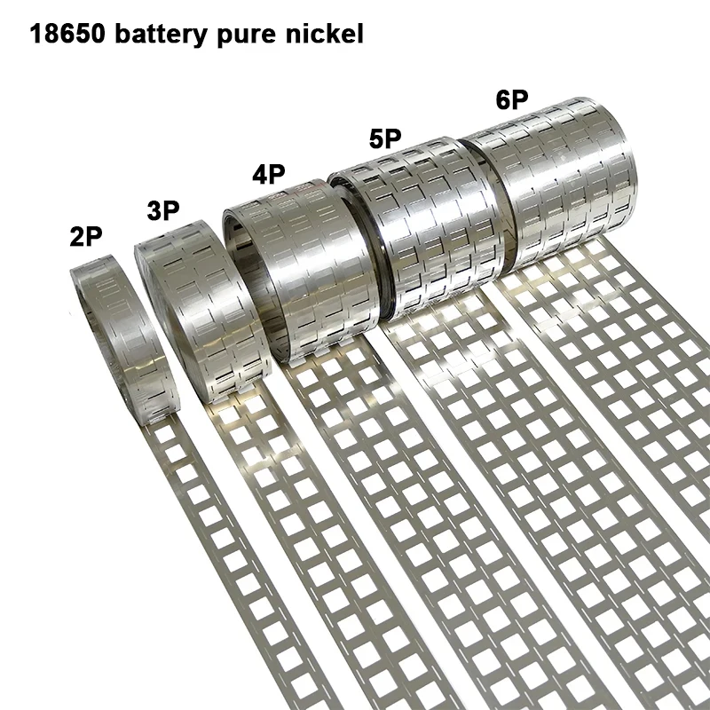 1/2/5/10 متر شريط مطلي بالنيكل 2P-6P 0.15*27 مللي متر شرائط النيكل لبطارية ليثيوم 18650 شريط لحام حزام تصفيح النيكل