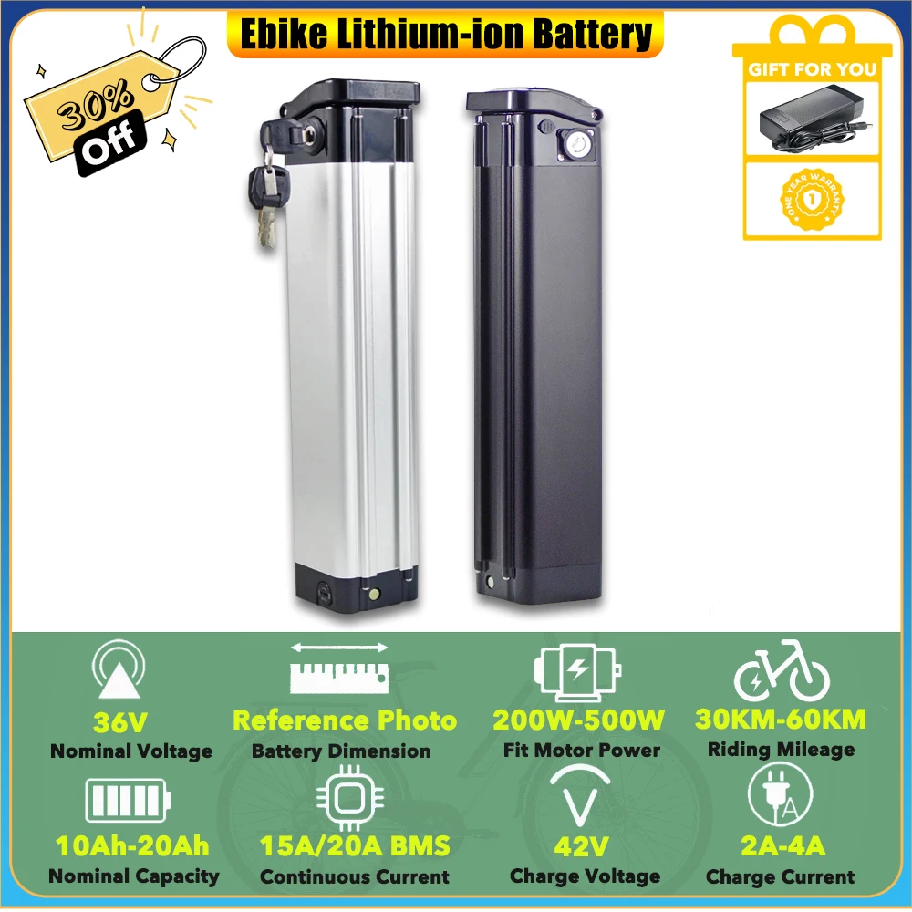 

Extra 36V 10.4Ah 13Ah 15Ah 16Ah 17.5Ah 20Ah Mid Tube Lithium-ion Battery Pack for AGOGS CityLiner Low-ride Touring E-bike