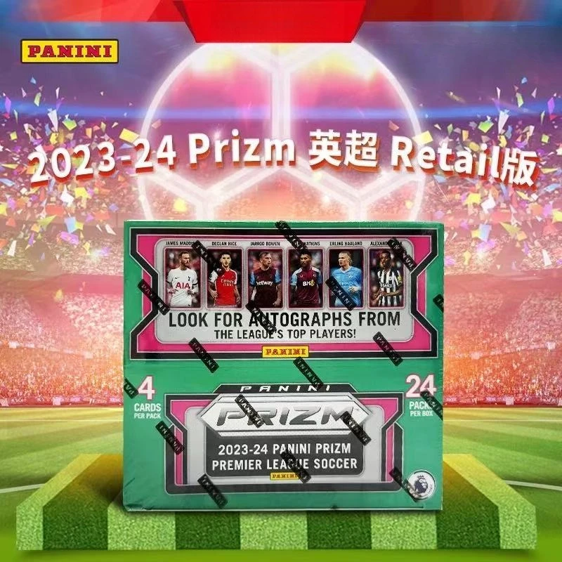 

Карты Panini 2023-24 Premier League Panini Prizm, розничное издание, подпись и память, для коллекционеров и любителей