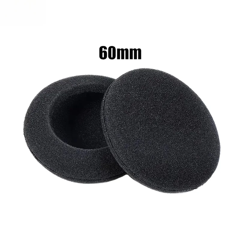 10Pcs Foam Replacement Ear Tips Sponge Earplug Covers, Multi Sizes 35mm 40mm 50mm 55mm 60mm 70mm 75mm Earphone Cushion Pads image 5
