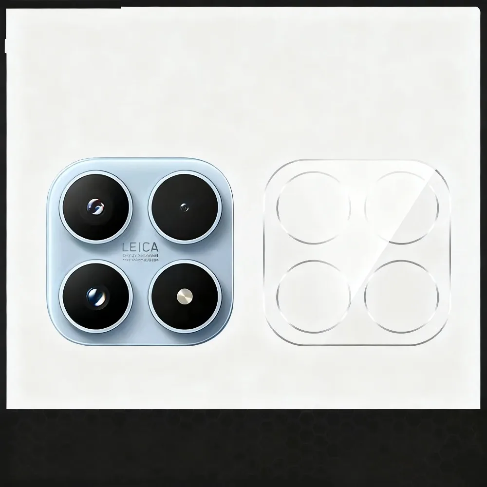 1-5PCS Ultra HD Full Coverage Phone Lens Protector Cover for Xiaomi 17 Pro Max 17Pro Clear Tempered Glass Rear Camera Film Parts