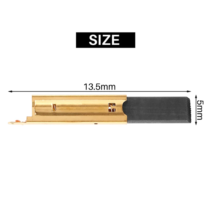 4 Pçs/set Máquina de Lavar Roupa Motor Carbono Inserções Escovas L94MF7 para Siemens