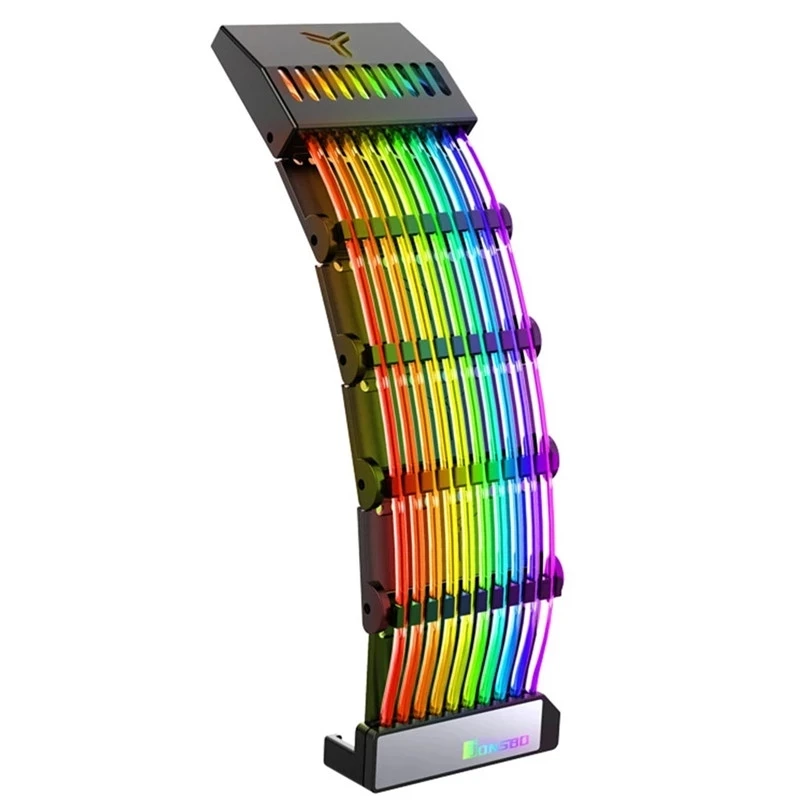 JONSBO DY-1 Rainbow Bridge 24Pin Motherboard ARGB Cable 5V ARGB Interface Light Synchronization Chassis Light Decorative Line