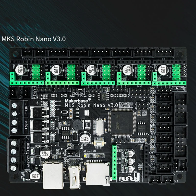 เมนบอร์ดคอนโทรลเลอร์สำหรับเครื่องพิมพ์บอร์ดคอนโทรล1ชุดมาเธอร์บอร์ดคอนโทรลเลอร์ M4คอร์พร้อมหน้าจอสัมผัส TFT