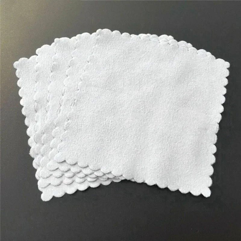 20pcs Ceramic Car Glass Coating Lint-Cloth Microfiber Cleaning Cloths 10*10cm Eyeglasses Washing Cloth