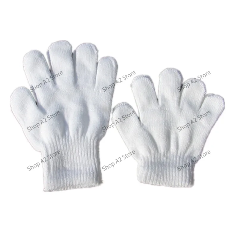 1pair Mittens Children Gloves Non-Slip Breathable Children Work Gloves Animal Pattern Hand Protectors Gardening Gloves